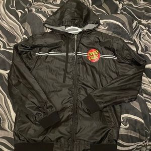 Santa Cruz Skateboards light weight jacket Xlg